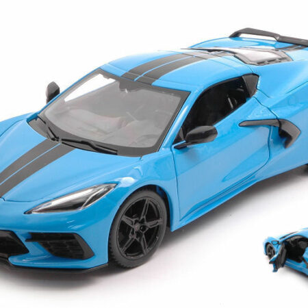 Maisto CHEVROLET CORVETTE C8 2020 BLUE 1:24