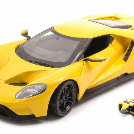 Welly FORD GT YELLOW 1:24