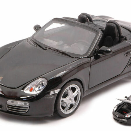 Welly PORSCHE BOXSTER S CABRIO BLACK 1:24