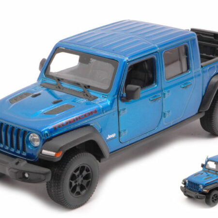 Welly JEEP GLADIATOR 2020 METALLIC BLUE 1:27