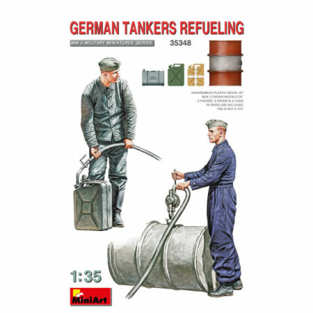 Miniart GERMAN TANKERS REFUELING KIT 1:35