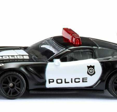 Siku CHEVROLET CORVETTE ZR1 POLIZIA mm 80 BLISTER