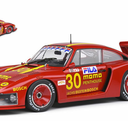 Solido PORSCHE 935 MOBYDICK N.30 DRM NORISRING 1981 MORETTI 1:18