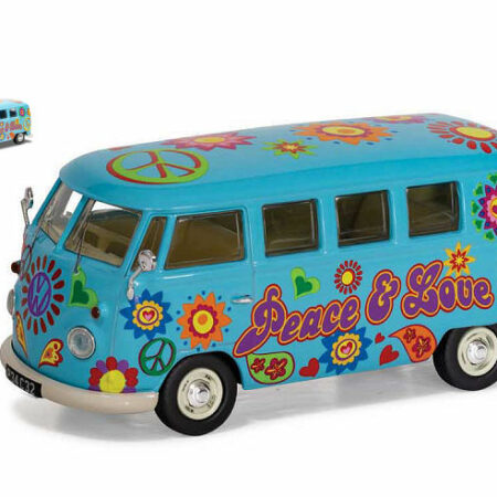 Corgi VW CAMPER PEACE LOVE FREEDOM 1:43