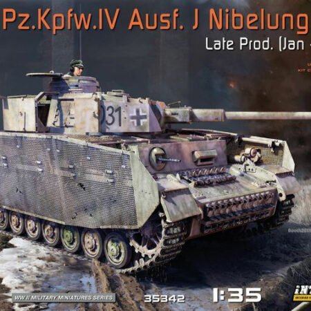 Miniart PZ.KPFW.IV AUSF.JNIBELUNGENWERK LATE PROD.(JAN.FEB.1945) KIT 1:35