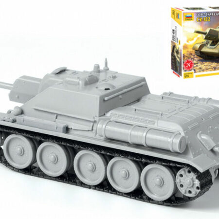 Zvezda SU-122 SOVIET TANK DESTROYER KIT 1:72