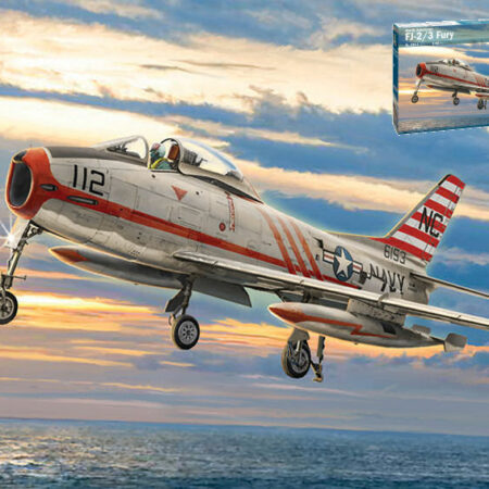 Italeri NORTH AMERICAN FJ-2/3 FURY KIT 1:48