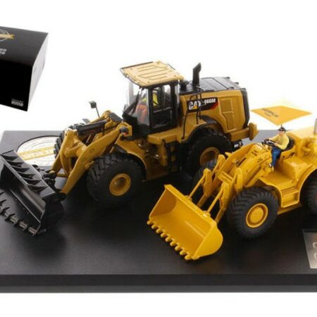 Diecast Master CAT WHEEL LOADER EVOLUTION SERIES 966A+966M 1:50