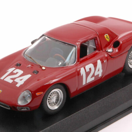 Best Model FERRARI 250 LM N.124 WINNER GP MUGELLO 1965 CASONI-NICODEMI 1:43