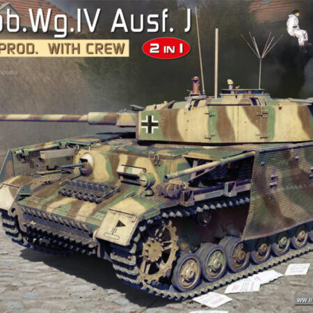 Miniart PZ.BEOB.WG.IV AUSF.J LATE/LAST PROD.2 IN 1 W/CREW KIT 1:35