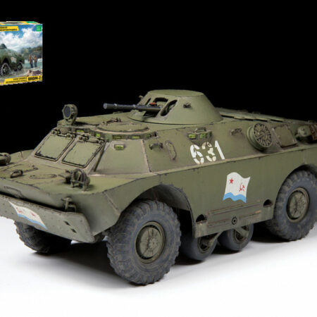 Zvezda BRDM-2 RUSSIAN ARMORED CAR KIT 1:35