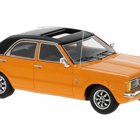 Neo Scale Models FORD TAUNUS GXL ORANGE/BLACK 1:43