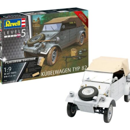 Revell KUBELWAGEN TYP 82 PLATINIUM EDITION KIT 1:9