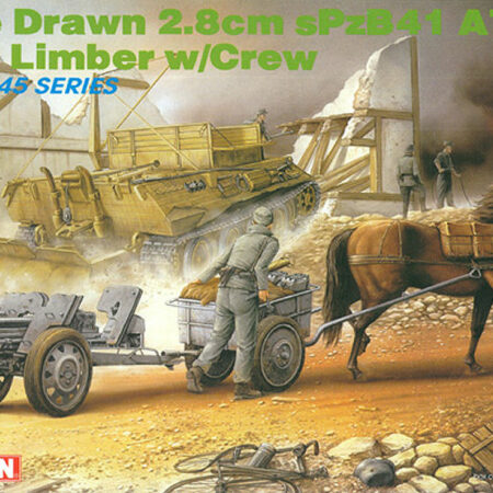 Dragon HORSE DRAW 2.8 cm sPzB41 AT GUN KIT 1:35