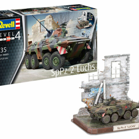 Revell SpPz 2 LUCHS W/3D PUZZLE DIORAMA KIT 1:35