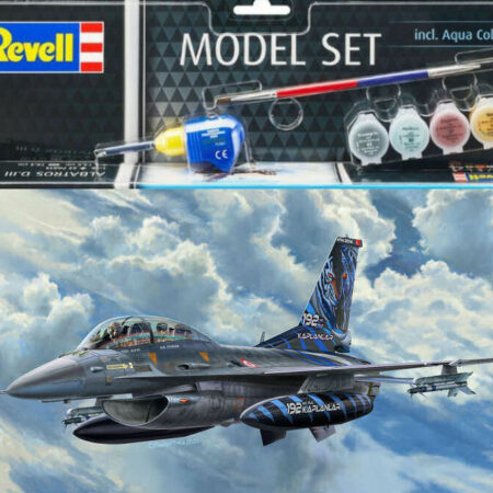 Revell F-16D FIGHTING FALCON MODEL SET KIT 1:72