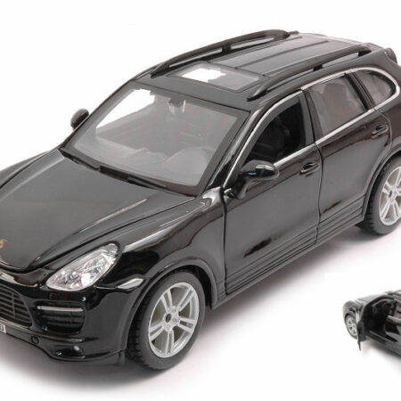 Burago PORSCHE CAYENNE TURBO BLACK 1:24