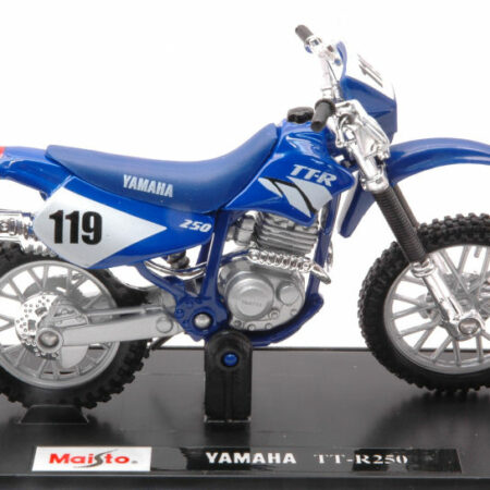 Maisto YAMAHA TT-R250 N.119 BLUE 1:18