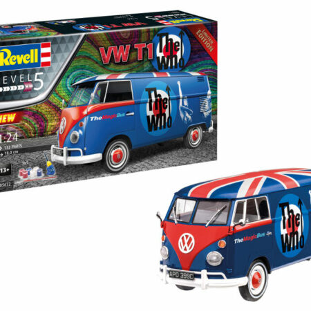 Revell VW T1 "THE WHO" GIFT SET KIT 1:24