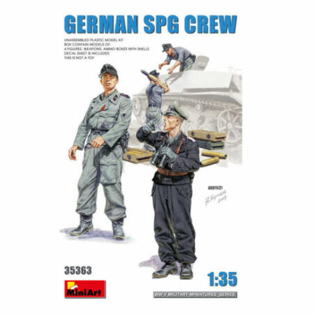 Miniart GERMAN SPG CREW KIT 1:35