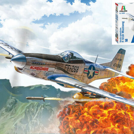 Italeri NORTH AMERICAN F-51D KOREAN WAR KIT 1:72