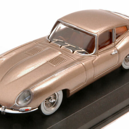 Best Model JAGUAR E TYPE NEW YORK MOTORSHOW 1961 OPALESCENT BRONZE 1:43