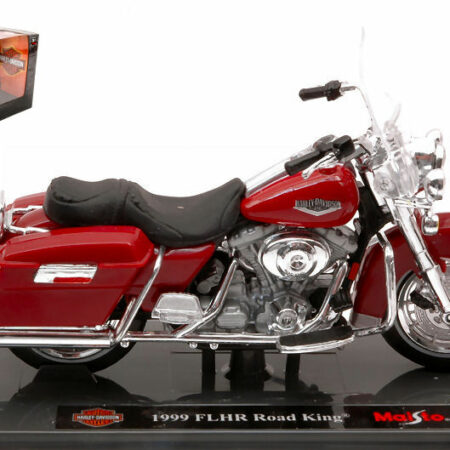 Maisto HARLEY DAVIDSON FLHR ROAD KING 1999 RED 1:18