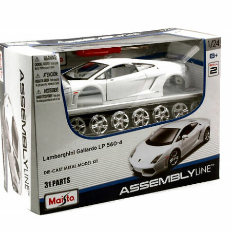 Maisto LAMBORGHINI GALLARDO LP 560-4 WHITE KIT 1:24