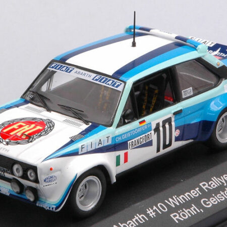 CMR Classic Model Replicars FIAT 131 ABARTH N.10 WINNER R.MONTE CARLO 1980 ROHRL-GEISTDORFER 1:43