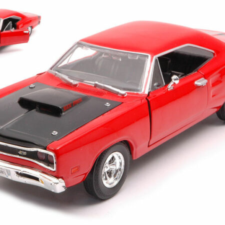 MotorMax DODGE CORONET SUPER BEE 1969 RED 1:24