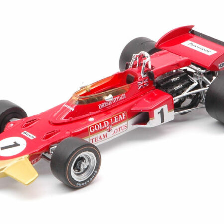 Quartzo LOTUS 72D EMERSON FITTIPALDI 1970 N.1 FRENCH GP 1:43