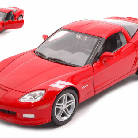 Lucky Die Cast CORVETTE Z06 2007 RED 1:24