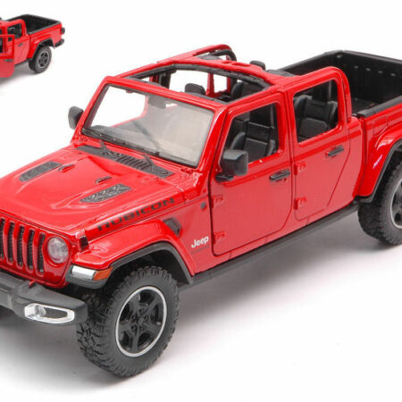 MotorMax JEEP GLADIATOR RUBICON OPEN TOP RED 1:24