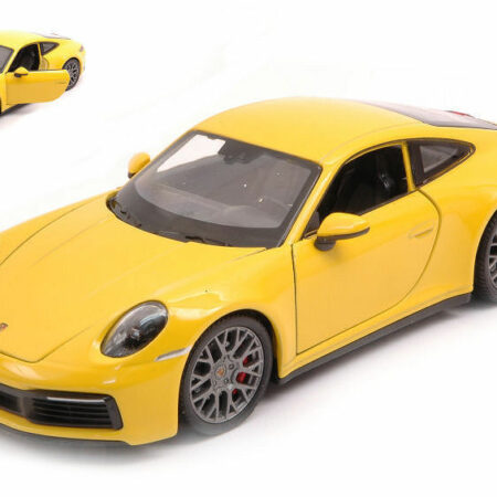 Welly PORSCHE 911 CARRERA 4S YELLOW 1:24