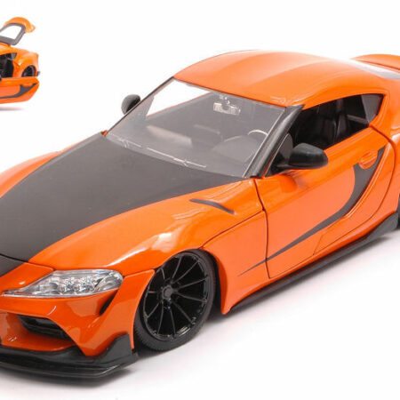 Jada Toys TOYOTA SUPRA 2020 FAST & FURIOUS ORANGE/BLACK 1:24