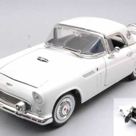 MotorMax FORD THUNDERBIRD 1956 HARDTOP WHITE 1:18