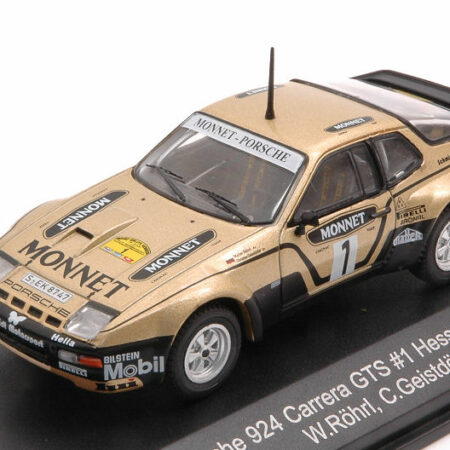 CMR Classic Model Replicars PORSCHE 924 CARRERA GTS N.1 HESSEN RALLY 1981 W.ROHRL-C.GEISTDORFER 1:43