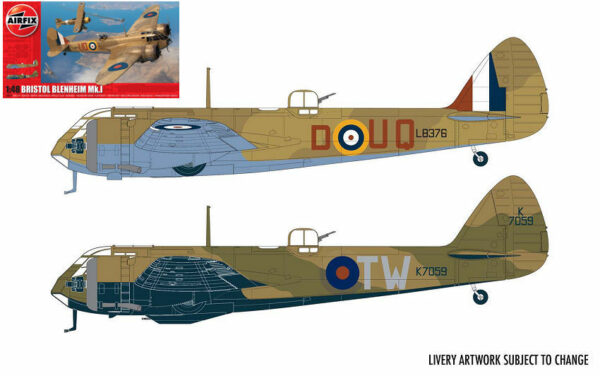 Airfix BRISTOL BLENHEIM MK1 KIT 1:48