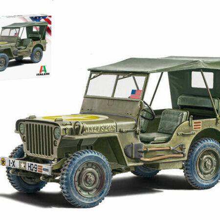 Italeri WILLYS JEEP MB 80th YEAR ANNIVERSARY KIT 1:24