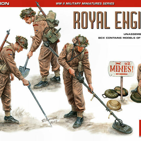 Miniart ROYAL ENGINEERS SPECIAL EDITION KIT 1:35