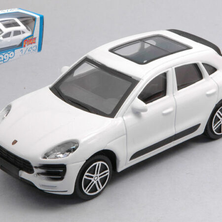 Burago PORSCHE MACAN WHITE 1:43