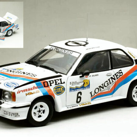 SunStar OPEL ASCONA B 400 N.6 RALLY INT.LANA 1982 P.BALMER-F.CAVALLI 1:18