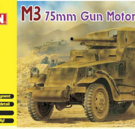 Dragon M3 75 mm GUN MOTOR CARRIAGE KIT 1:35