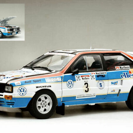 SunStar AUDI QUATTRO A2 N.3 3rd RALLY ARGENTINA 1984 J.RECALDE-J.DEL BUONO 1:18