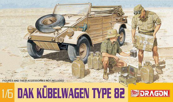 Dragon DAK KUBELWAGEN TYPE 82 KIT 1:6