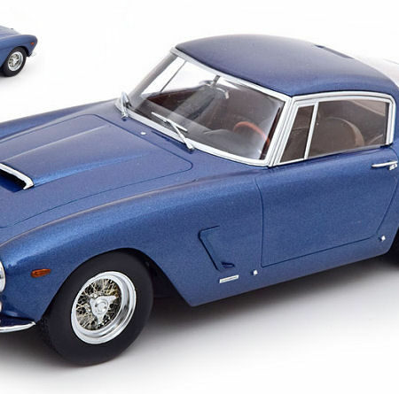 KK Scale FERRARI 250 SWB PASSO CORTO 1961 BLUE METALLIC 1:18