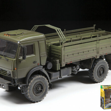 Zvezda RUSSIAN 2 AXLE MILITARY TRUCK K-4326 KIT 1:35