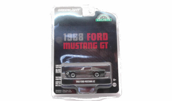 Greenlight FORD MUSTANG GT FASTBACK 1968 HIGHLAND GREEN 1:64