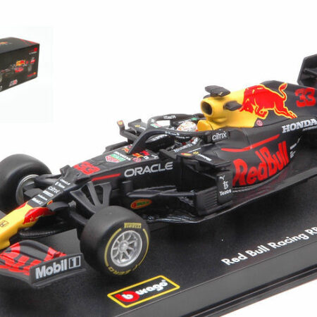 Burago RED BULL RB16B MAX VERSTAPPEN 2021 N.33 SIGNATURE 1:43