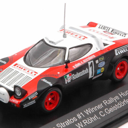 CMR Classic Model Replicars LANCIA STRATOS HF N.1 WINNER RALLY HUNSRUCK 1978 W.ROHRL-C.GEISTD.1:43